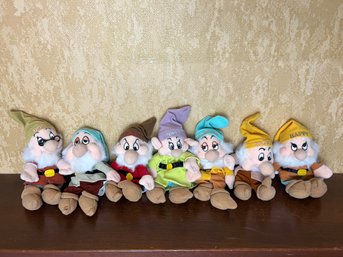 Seven Dwarves Disney Vintage Plush Toys