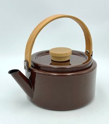 Vintage Copco Enameled Metal Tea Kettle By Michael Lax