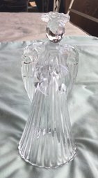 Mikasa Leaded Crystal Praying Angel Holiday Candle Holder