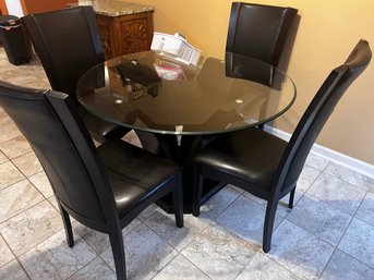 Art Deco Inspired Dining Table And Chairs
