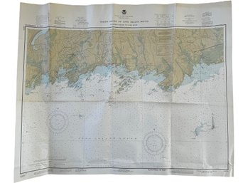 1981 NOAA Survey Map - North Shore Of Long Island Sound - Guilford Harbor To Farm River