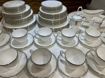 Waterford Fine China, Basque Pattern, Service For 12