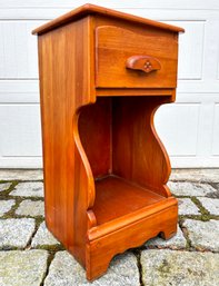 A Vintage Pine Nightstand