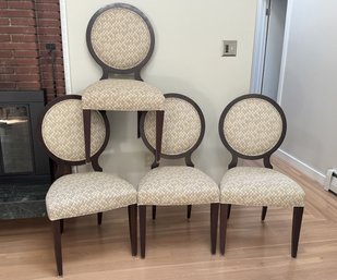 Four Ethan Allen Transitional Dining Chairs