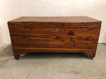 Beautiful Inlayed Cedar Heirloom Chest