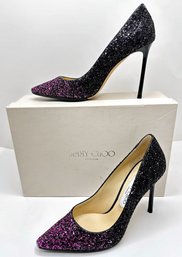 Jimmy Choo London Cosmic Skin Pumps, Size 38, Retailed For $795, Worn Once
