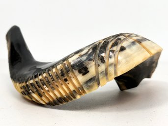 A Vintage Shofar, Or Ram's Horn