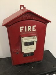 Gamewell Vintage Fire Alarm Box