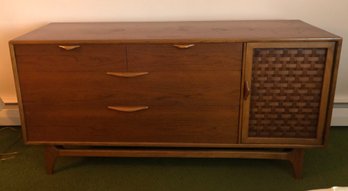 MCM Lane Sideboard Credenza Woven Door