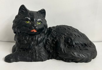 Vintage Iron Cat Door Stop