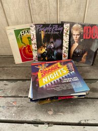 Lot Of 20 Vinyl Records Featuring Prince, Billy Idol & More