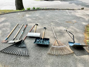 Group Of Gardening And Property Maintenance Tools