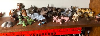 Lot 4 Hagen-Renaker Miniature Ceramic Animal Figurines Collectibles