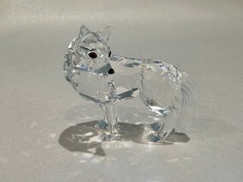Swarovski Miniature Crystal Wolf