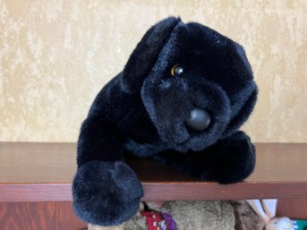 Douglas Cuddle Toy Black Lab Puppy