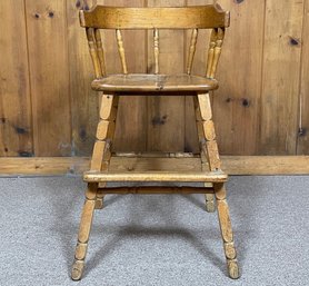 A Vintage Wood Stool