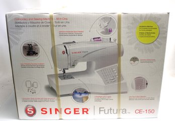 New In Sealed Box Singer Futura CE - 150 Embroidery & Sewing Machine All In One