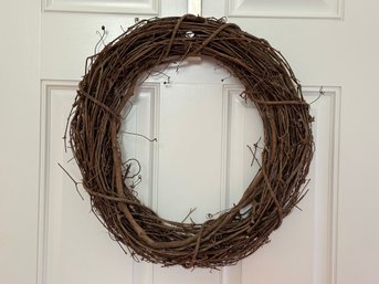 A Classic Grapevine Wreath