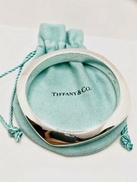 Tiffany & Co. 925 Sterling Silver Square Bangle $450