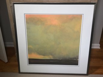 (2 Of 2) Kim Coulter Giclee Print SKYLINE III - Beautiful Decorative Print - With Certificate Of Authenticity