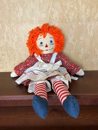 Homemade Raggedy Ann Doll