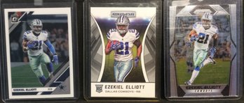 Lot Of 3 Ezekiel Elliott Cards - M