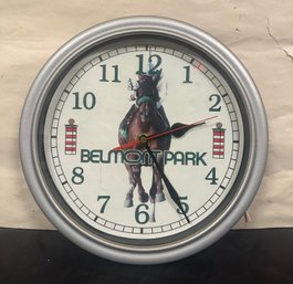 Working Belmont Park Wall Hanging Wall Clock           LP/A4