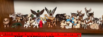 Lot 7 Hagen-Renaker Miniature Ceramic Animal Figurines Collectibles