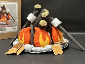 A Super Cute Plush Campfire Set From HearthSong #1