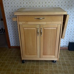 Butcher Block Cart