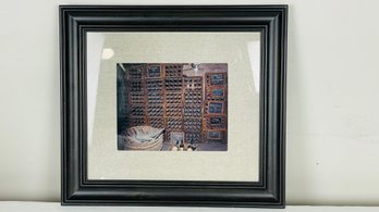 Art Print Of Winery In Frame