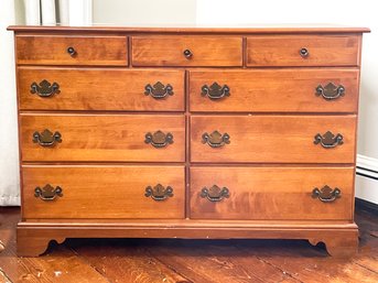 A Vintage American Maple Chest Of Drawers By Ethan Allen