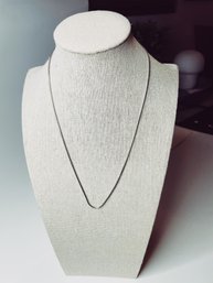 Thin Silver Colored Chain