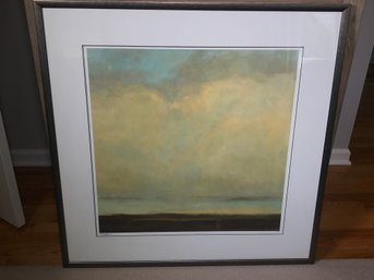 (1 Of 2) Kim Coulter Giclee Print SKYLINE I - Beautiful Decorative Print - With Certificate Of Authenticity