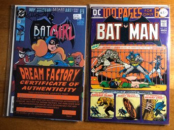 Batman Adventures #12 Signed W/COA, Batman #256.     Lot 21