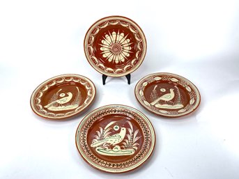 Mexican Folk Art Pottery Dishes