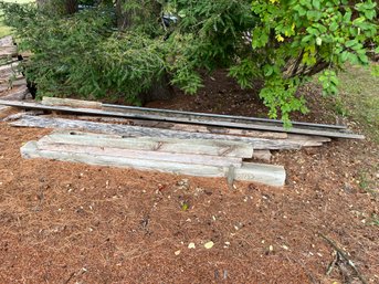 Wood, Three Half Sheets Plywood, Most Of The Wood Has Been Stored In The Barn. See Pictures