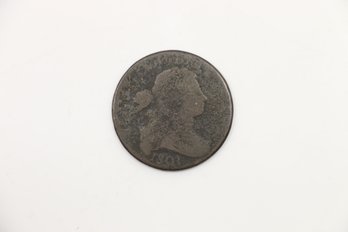 1801 Large Cent Penny Coin