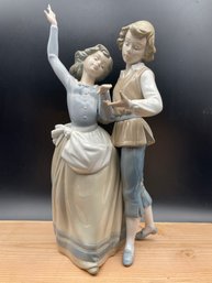 Lladro #5256. Pair Of Dancer. 12'tall.