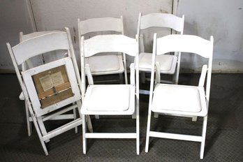 Wood Rental Folding Chair Lot