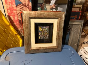 Metal Abstract Shadowbox