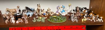 Lot 10 Hagen-Renaker Miniature Ceramic Animal Figurines Collectibles