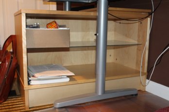 33x17x21 Open Shelf Cabinet