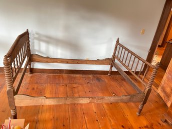 Antique Spindle Bed Frame