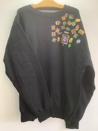 Special Olympics Pin Sweater Lot