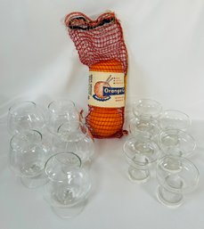 Lot Of Vintage Barware Glasses & Novelty Set