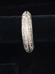 Silver Clip Bangle Bracelet 350