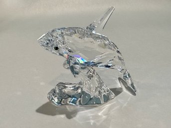 Swarovski Crystal Figurines Orca Whale