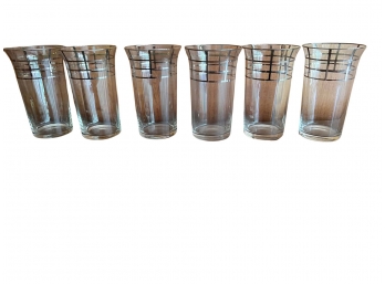 6 Vintage Glasses