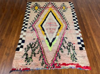 A Vintage Moroccan Area Rug